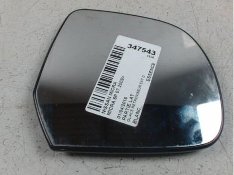 GLACE RETROVISEUR EXT D NISSAN MICRA 2009-