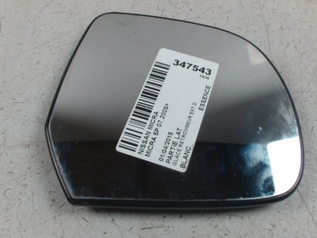 GLACE RETROVISEUR EXT D NISSAN MICRA 2009-