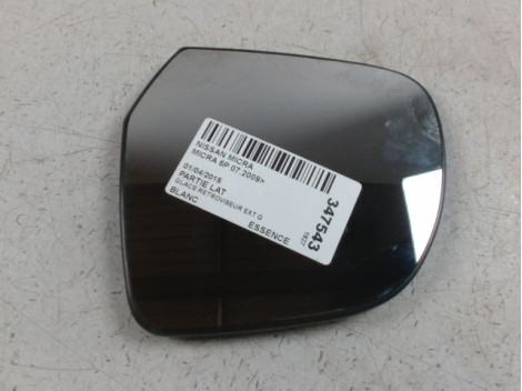 GLACE RETROVISEUR EXT G NISSAN MICRA 2009-