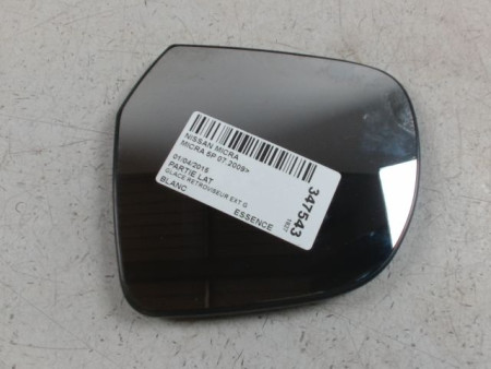 GLACE RETROVISEUR EXT G NISSAN MICRA 2009-