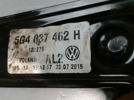 MECANISME+MOTEUR LEVE-GLACE AVANT DROIT VOLKSWAGEN GOLF