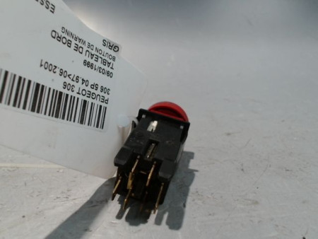 BOUTON DE WARNING PEUGEOT 306 97-2001