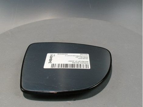 GLACE RETROVISEUR EXT D NISSAN MICRA 2009-