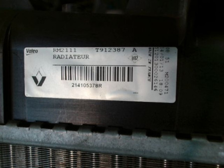 RADIATEUR RENAULT MEGANE III 2008-