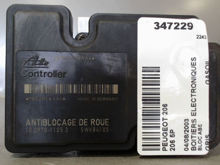 UNITE HYDRAULIQUE ABS PEUGEOT 206 5P