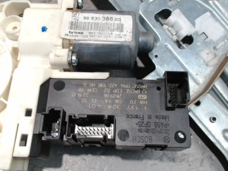 MECANISME+MOTEUR LEVE-GLACE AVANT GAUCHE PEUGEOT 407