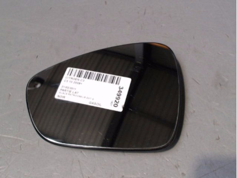 GLACE RETROVISEUR EXT G CITROEN C3 2009-