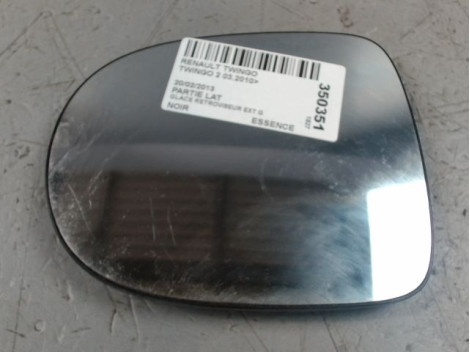 GLACE RETROVISEUR EXT G RENAULT TWINGO 2 2010-