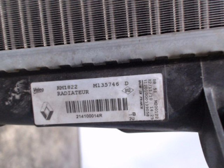 RADIATEUR RENAULT SCENIC III 2009-