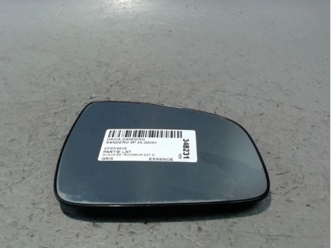 GLACE RETROVISEUR EXT D DACIA SANDERO 2008-