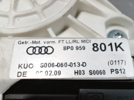 MECANISME+MOTEUR LEVE-GLACE AVANT GAUCHE AUDI A3 SPORTBACK