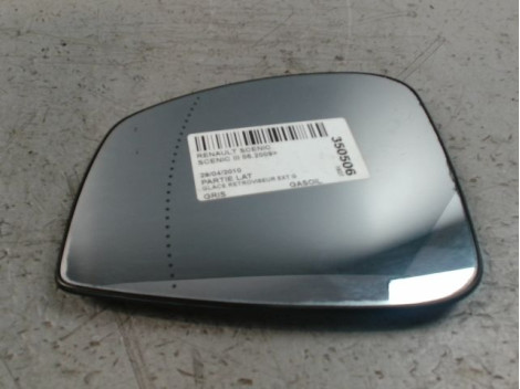 GLACE RETROVISEUR EXT G RENAULT SCENIC III 2009-