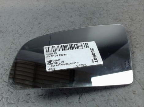 GLACE RETROVISEUR EXT G AUDI A3 2003-