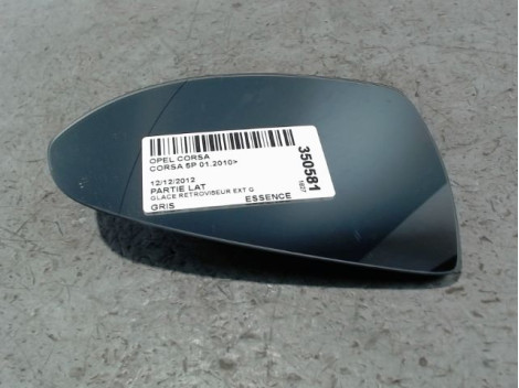 GLACE RETROVISEUR EXT G OPEL CORSA 2010-