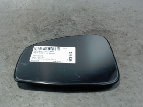 GLACE RETROVISEUR EXT G RENAULT MEGANE III 2008-