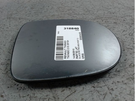 GLACE RETROVISEUR EXT D RENAULT TWINGO 2 2010-