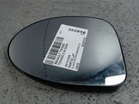 GLACE RETROVISEUR EXT G RENAULT TWINGO 2 2009-