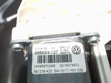 MECANISME+MOTEUR LEVE-GLACE AVANT DROIT VOLKSWAGEN PASSAT 2005-