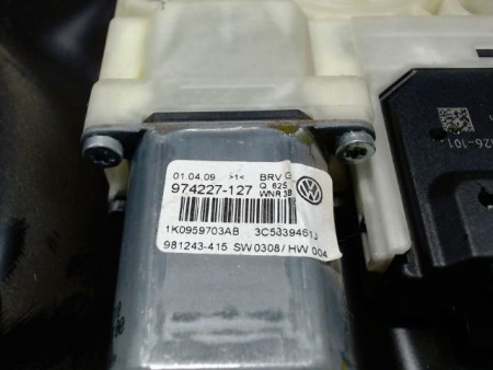 MECANISME+MOTEUR LEVE-GLACE ARRIERE GAUCHE VOLKSWAGEN PASSAT 2005-