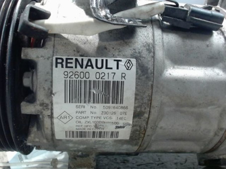 COMPRESSEUR AIR CONDITIONNE RENAULT CAPTUR