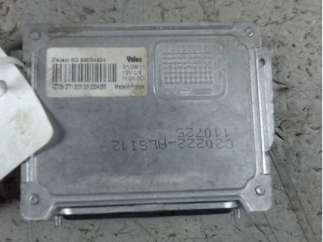 BOITIER XENON PHARE GAUCHE CITROEN C4 2010-