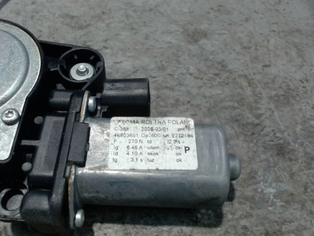 MECANISME+MOTEUR LEVE-GLACE AVANT DROIT FIAT PANDA