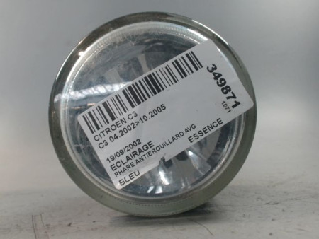 PHARE ANTIBROUILLARD AVANT GAUCHE CITROEN C3 2002-2005