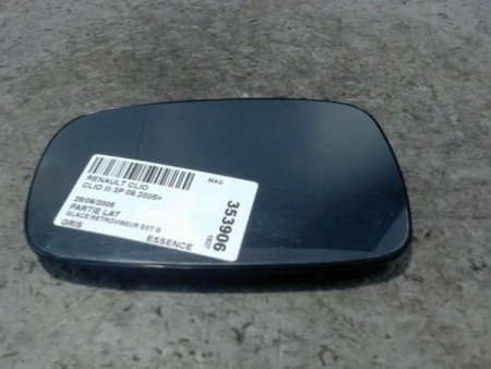 GLACE RETROVISEUR EXT G RENAULT CLIO III 2005-