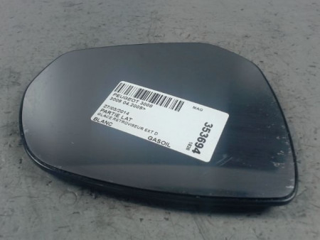 GLACE RETROVISEUR EXT D PEUGEOT 3008 2009-
