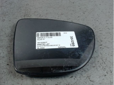 GLACE RETROVISEUR EXT D RENAULT CLIO IV