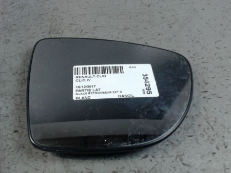 GLACE RETROVISEUR EXT D RENAULT CLIO IV