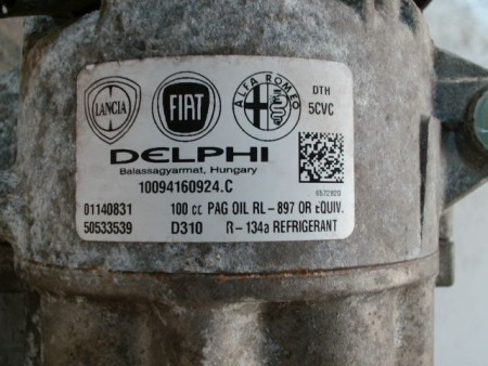 COMPRESSEUR AIR CONDITIONNE ALFA ROMEO GUILIETTA 2010-