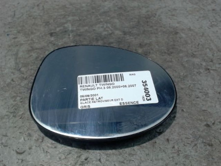 GLACE RETROVISEUR EXT D RENAULT TWINGO PH.3 2000-2007