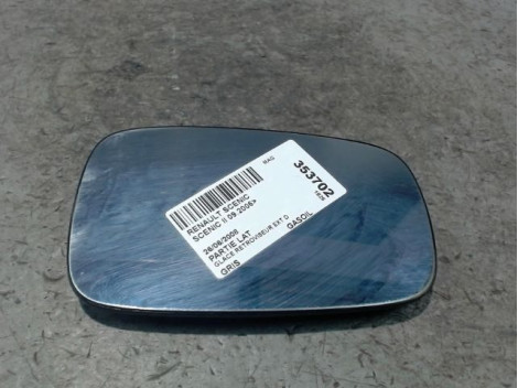 GLACE RETROVISEUR EXT D RENAULT SCENIC II 2006-