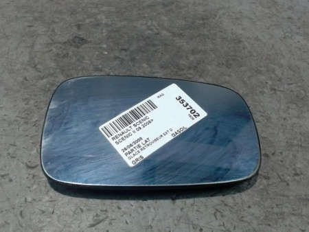 GLACE RETROVISEUR EXT D RENAULT SCENIC II 2006-