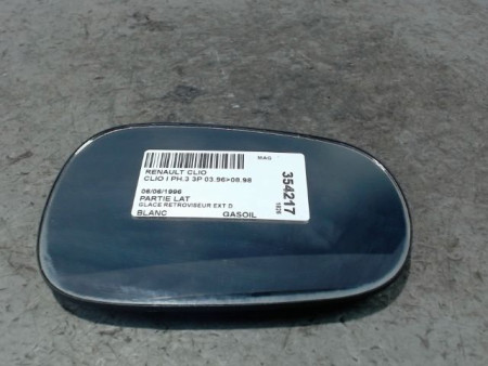 GLACE RETROVISEUR EXT D RENAULT CLIO I PH.3 96-98
