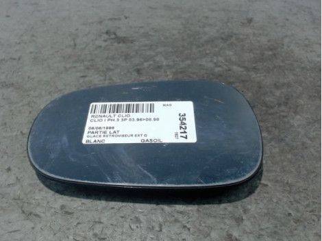 GLACE RETROVISEUR EXT G RENAULT CLIO I PH.3 96-98