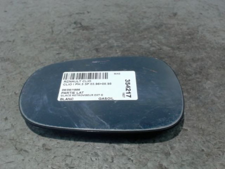 GLACE RETROVISEUR EXT G RENAULT CLIO I PH.3 96-98