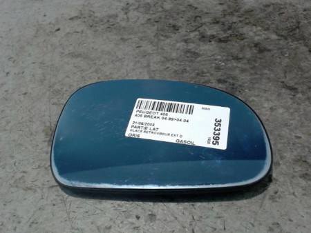 GLACE RETROVISEUR EXT D PEUGEOT 406 BREAK 99-04
