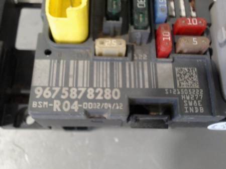 BOITE A FUSIBLES CITROEN BERLINGO BREAK 2002-