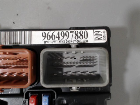 BOITE A FUSIBLES CITROEN C3 2005-