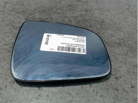 GLACE RETROVISEUR EXT D DACIA SANDERO 2008-