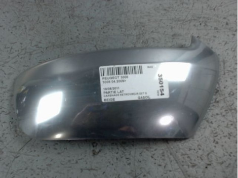 CARENAGE RETROVISEUR EXTERIEUR GAUCHE PEUGEOT 3008 2009-