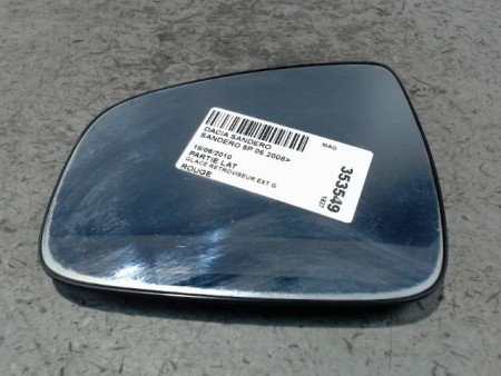 GLACE RETROVISEUR EXT G DACIA SANDERO 2008-