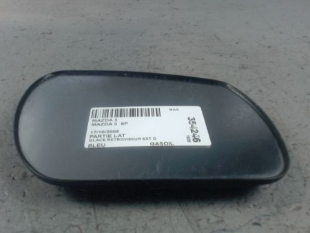 GLACE RETROVISEUR EXT D MAZDA MAZDA 3  5P
