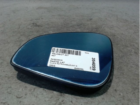 GLACE RETROVISEUR EXT G PEUGEOT 407