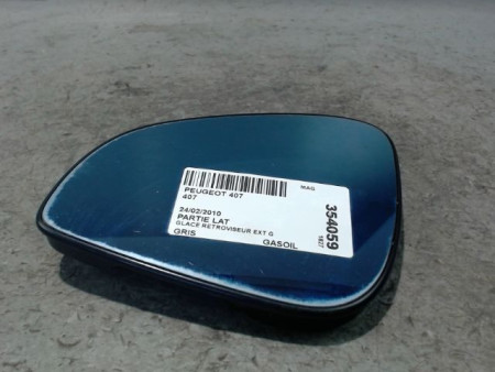 GLACE RETROVISEUR EXT G PEUGEOT 407