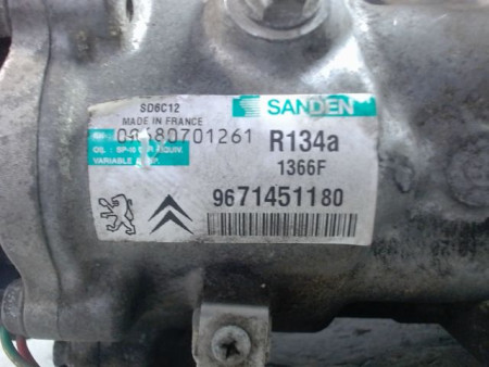 COMPRESSEUR AIR CONDITIONNE PEUGEOT 308 2011-