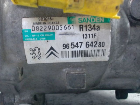 COMPRESSEUR AIR CONDITIONNE CITROEN C5 2004-2008