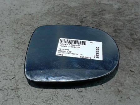 GLACE RETROVISEUR EXT D RENAULT TWINGO 2 2010-